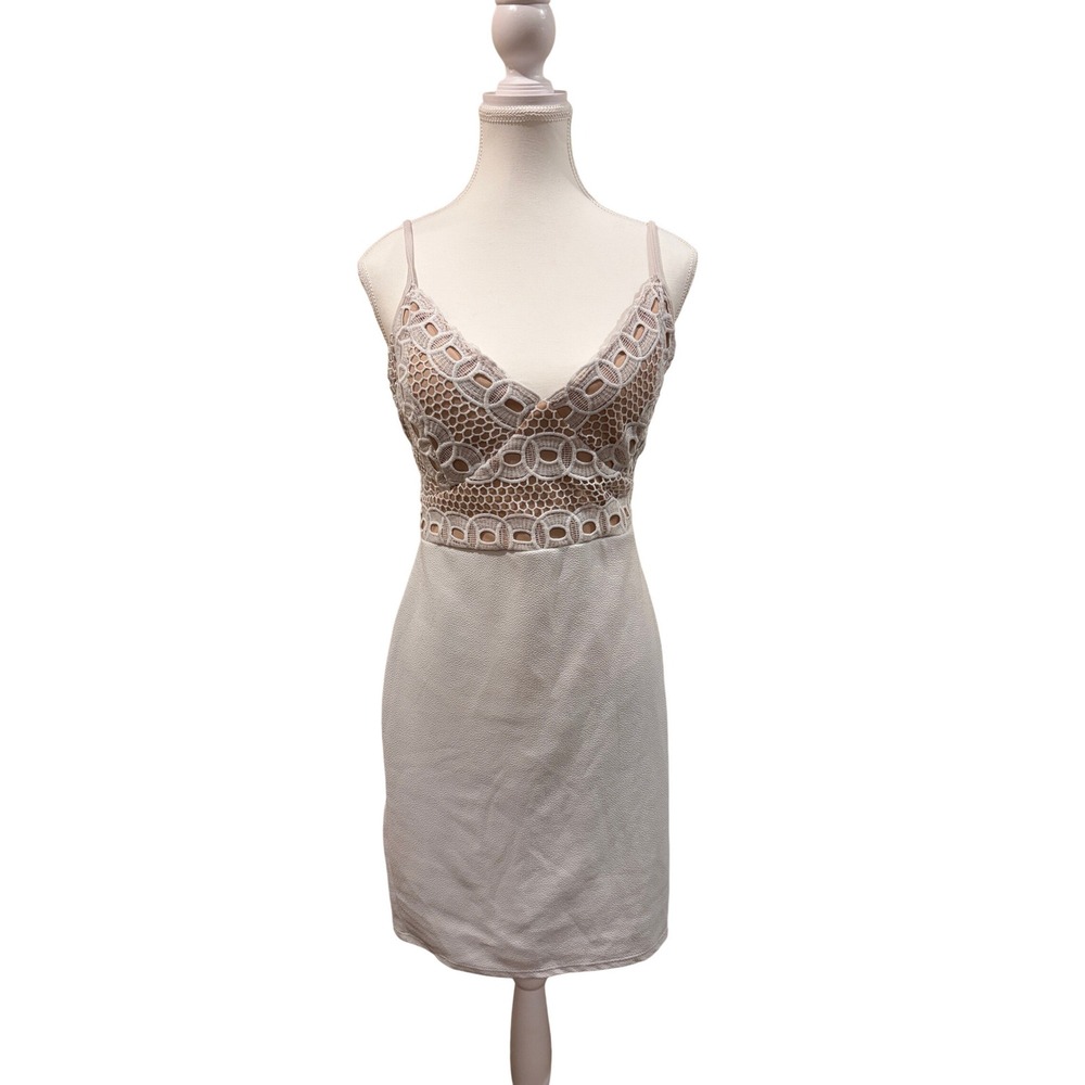 Charlotte Russe Crochet Dress Sz Large